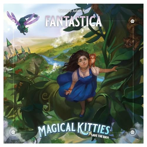 Magical Kitties – Fantastica Vital Statistics by Atlas Games – Games for Adults and Kids – TTRPG – Compatible with Magical Kitties