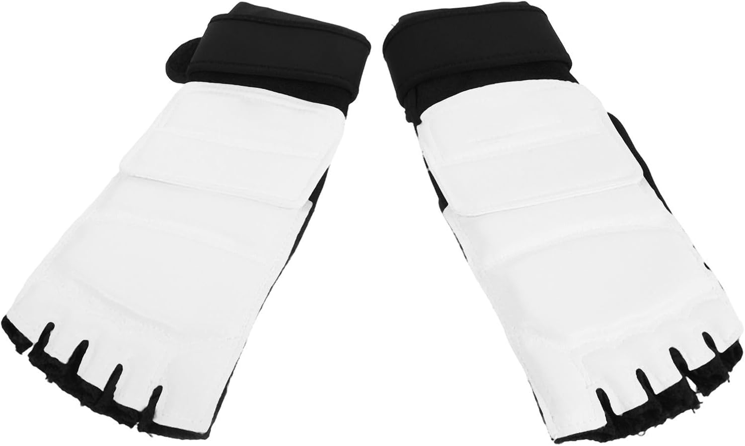 Kichvoe Taekwondo Boxing Foot Protector with Double-Layer Reinforcement and Ventilated Pu Design for Lasting Protection and Force Absorption, for Kickboxing and Martial Arts Training
