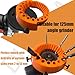 Drill Bit Sharpener for All Bits Power Drill Bit Grinding Attachment Handheld Angle Grinder Drill Bit Sharpener for 2-13mm Drill Bits, Compatible with 125mm Grinder (1pcs)