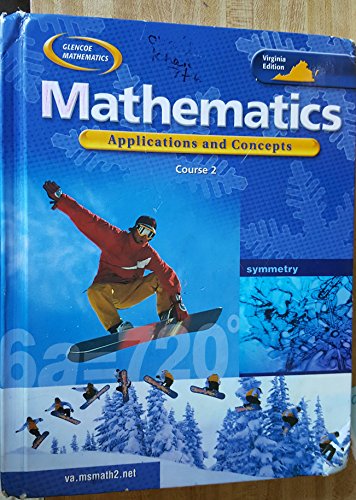 Mathematics: Applications and Concepts, Course ... 0078668425 Book Cover