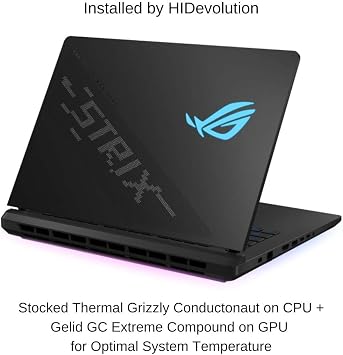 HIDevolution [2025] ASUS ROG Strix Scar 16 G635LX 16 WQXGA 240Hz Mini LED, 2.1 GHz Ultra 9-275HX, RTX 5090, 32 GB DDR5 RAM, 2 TB PCIe SSD, Windows 11 Pro