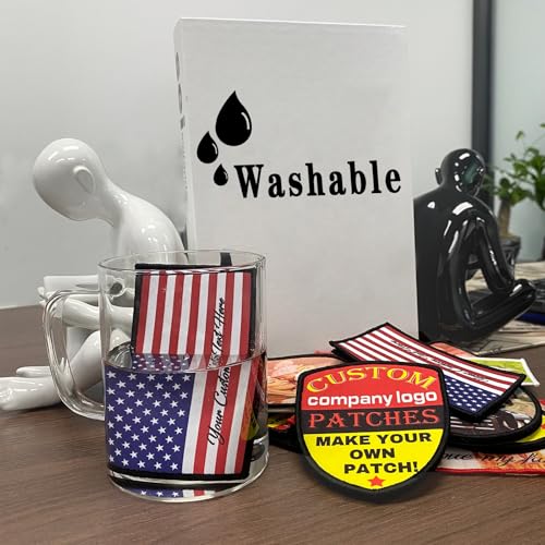 Personalisierte Patches, Patches selbst gestalten – Füge dein Foto/Logo/Text für Kleidung, Jacken, Caps und Hundegeschirre hinzu