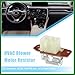 Motoforti HVAC Blower Motor Resistor AC Blower Control Module Fit for Ford F-250 F-350 Super Duty 1999-2007 No.4C2Z-19A706-AA - Pack of 1 Long-lasting