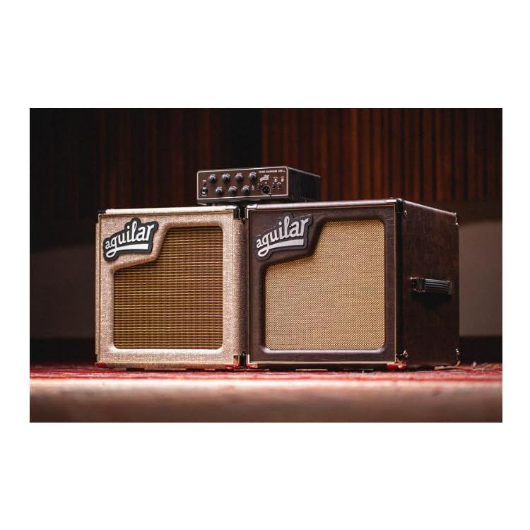 Aguilar SL1108 8-Ohm 10 x 1-Inch Driver 175W Hybrid Design Lightweight and Portable Bass Cabinet (Chocolate Brown) - Image 5