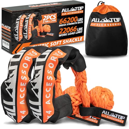 ALL-TOP 3/4 Soft Shackle 2-Pack