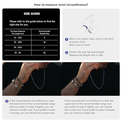 Mens Bracelet | Pure Titanium Minimalist Bracelet Designed for Men | Springy Mens Cuff Bracelet | 10MM Wide Bracelet | Gift for Him4