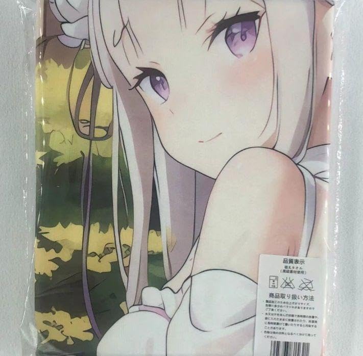 Re:ゼロ エミリア バスタオル PRカード付 Re:ゼロから始める異世界生活 プレミアムバスタオル エミリア 1種