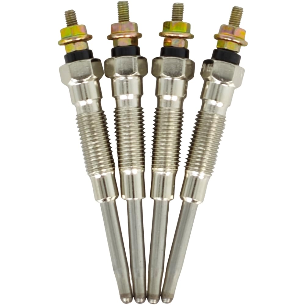Kit 4 Bougies De Préchauffage Toyota - Compatibles Hilux, Land Cruiser, Crown, Dyna 150 - Réf. 19850-54090 - Pour Démarrage à Froid Moteur Diesel