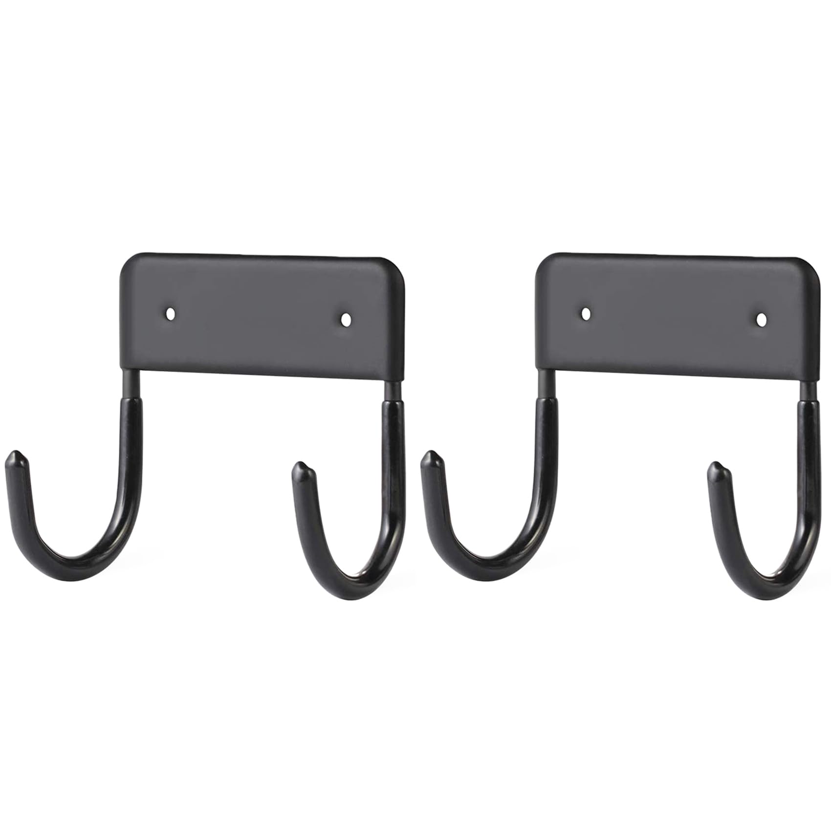 Hndhbfgrt 2X Ironing Board Hanger, Ironing Board Hook, Wall Mounted Holder,Large & Small Ironing Board(Matte Black)