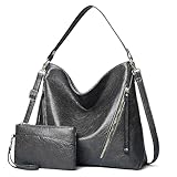 ✅Größe - Die Damenhandtasche hat die Maße 36 x 12 x 32 cm. Die Brieftasche hat die Maße 20.5 x 13.5 x 1 cm