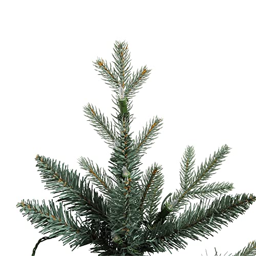 Haute-Decor-45-Foot-Barcelona-Blue-Spruce-Potted-Tree-with-Warm-White-LED-Lights-Cement-Gray-Patterned-Resin-Pot Haute Decor 45 Foot Barcelona Blue Spruce Potted Tree with Warm White LED Lights Cement Gray Patterned Resin Pot