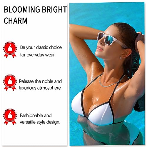 Italian Solid 18k Gold Over 925 Sterling Silver Chain Necklace for Men, 4mm Diamond Cut Cuban Chain for Men Boys Women, Sturdy & Shiny & Not Easy to Fade & Comfortable 16 18 20 22 24 26 Inch4