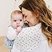 sleepyturtle Pack of 5,Baby Burp Cloths,Soft and Absorbent,Unisex,Easy to Use