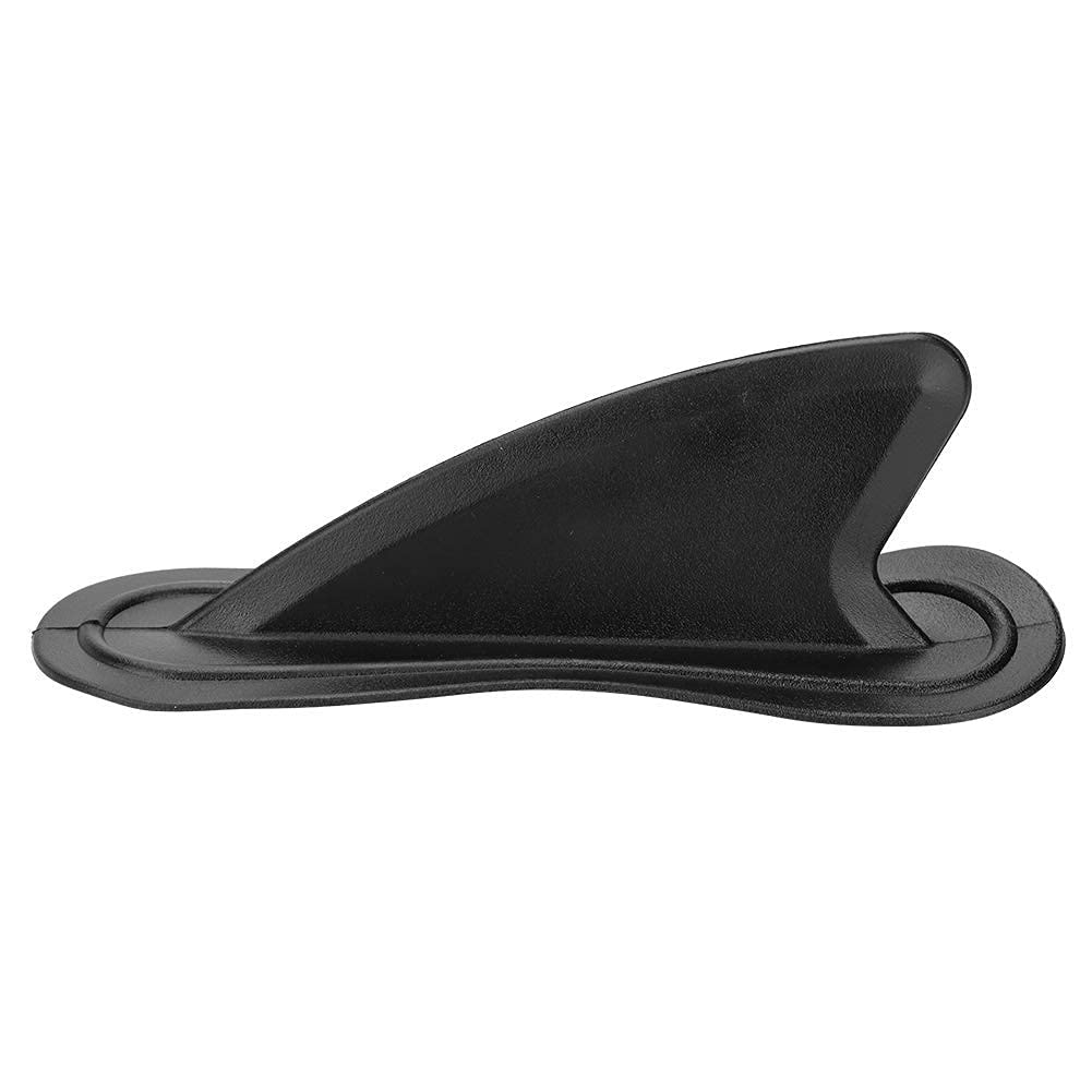 Demeras Aleta de Tabla de Surf PVC Surfing Side Water Aleta para natación Paddle Boarding Negro