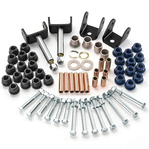 DRIVE UP Club Car DS Bushing Kit, Deluxe Club Car Front and Rear End Repair Bushing Kit for DS 1993-Up Gas and Electric Golf Carts