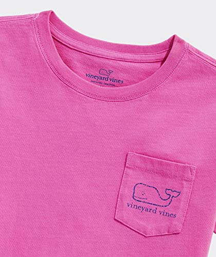 Image of vineyard vines Girls' Vintage Whale Short-Sleeve Pocket Tee