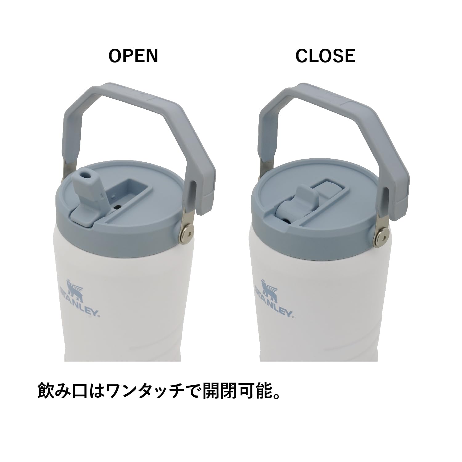 STANLEY アイスフローフリップストロー ジャグ 1.1L大容量 スポーツ STANLEY（スタンレー） アイスフローフリップストロー 真空ジャグ 1.1L