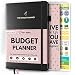 Budget Planner - Monthly Budget Organizer for Personal Finance - Bill Organizer, Expense Tracker and Accounts Book - Undated Finance Journal Notebook with Planner Stickers