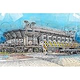 Ajax Johan Cruijff ArenA Kunstdruck auf Leinwand, 60 x 40 