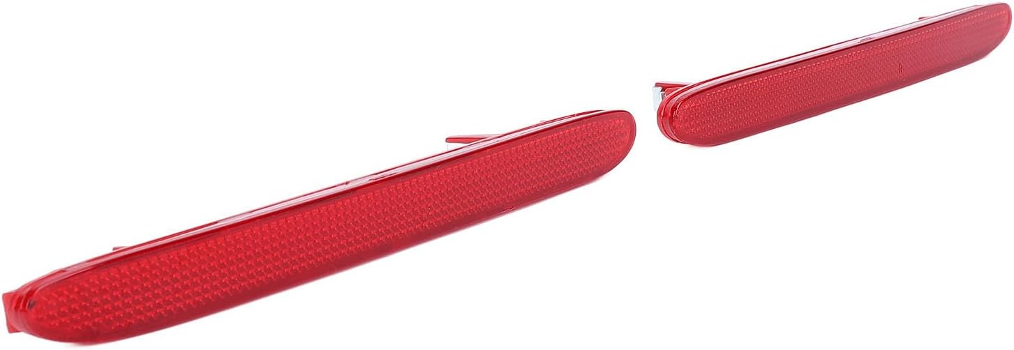 2Pcs Rear Bumper Reflector 33555 SEA 013 Left Right Enhanced Safety Tail Bumper Reflector Lens for Acura