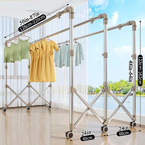 Séchoir à linge vertical extensible pour en finir avec les draps humides - 8