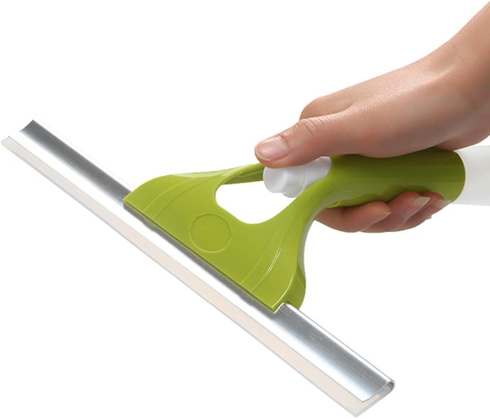 Glass Wiper，Products Squeegee with Built in Pump Spray Bottle, Squeegee for Bath and Shower
