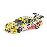 Maßstab: 1: 43 Minichamps A00007241 400076977 Maßstab 1: 109,2 cm 2007 Porsche 911 GT3 RS # 73 Sebring 12h Druckguss Modell, Multicolor