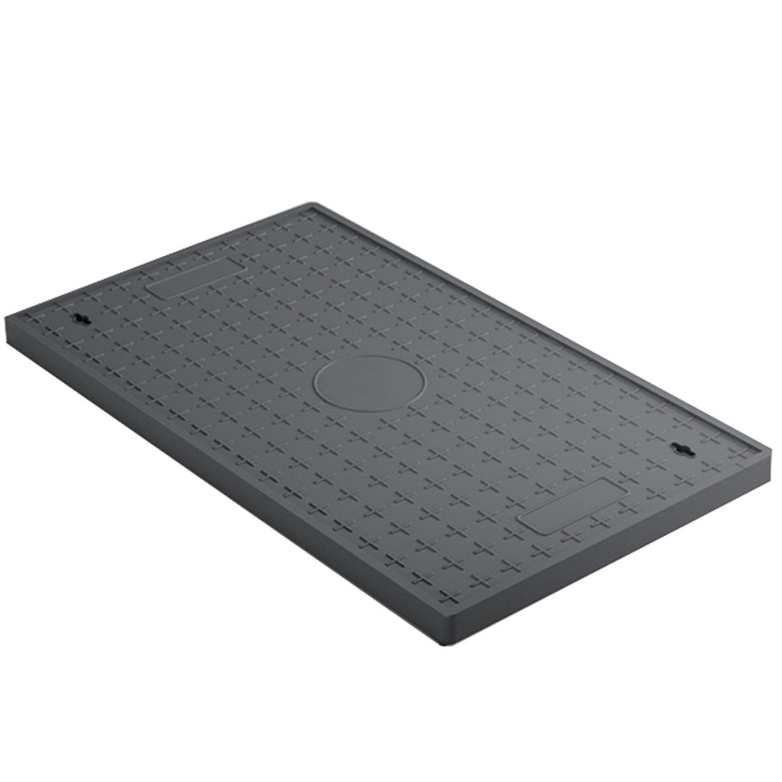 GBRSXYIP Square Fiberglass Manhole Cover -Embedded Sewer & Septic Tank Inspection Lid Solid Top for Yard Garden Driveway - 50x100x4cm