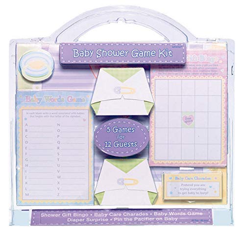 Amscan Delightful Game Kit Baby Shower Party Novelty Favors, 11.7 x 12