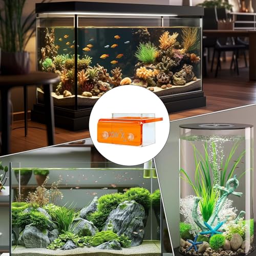 Comedero de comida antidispersión para evitar restos en el acuario 7