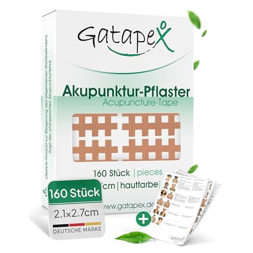 Gatapex Akupunkturpflaster Form: Gitter, 160 Stück