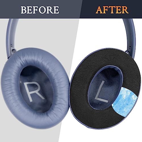 SOULWIT Cooling Gel Ear Pads Cushions Replacement for Bose QuietComfort 45 (QC45)/QuietComfort SE (QC SE)/New Quiet Comfort Wireless Over-Ear Headphones - Image 3