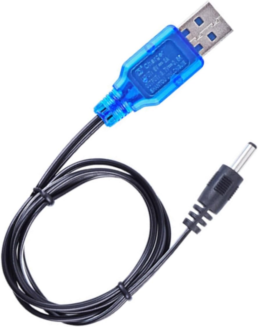 Compactly USB Charging Cord 3.7V 3.5mm Tip to USB Charging Cable Compatible for Remote Car Electronics Power Supply Cable image 4