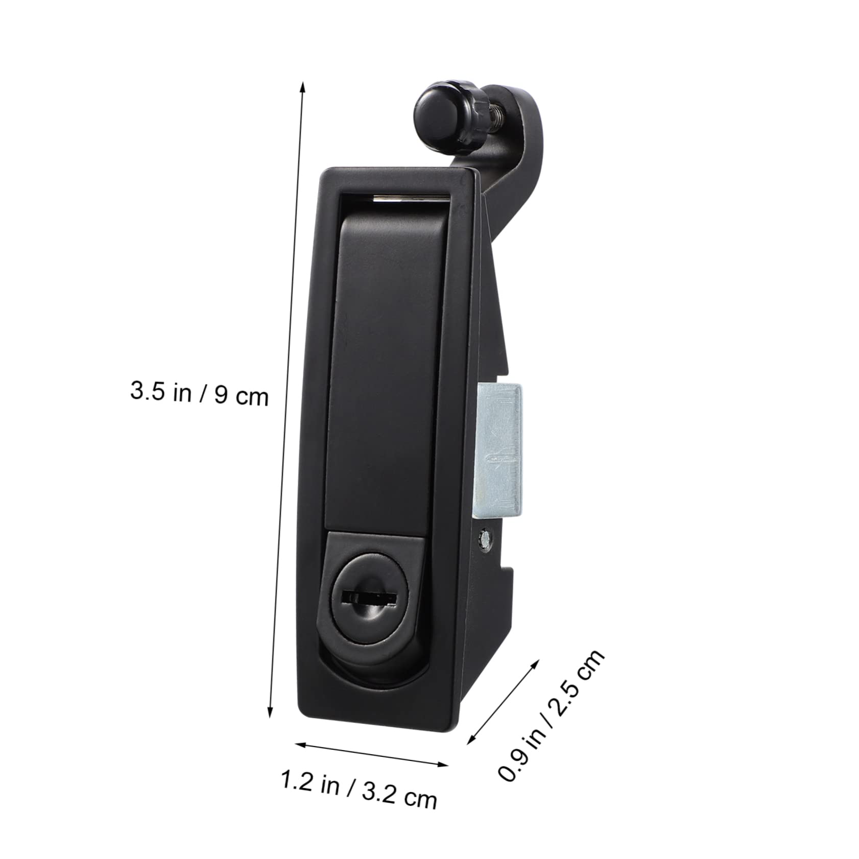 BELLIFFY Door Reinforcement Lock Compression Latches Lock Keyed with Zinc Alloy Compression Latches Keys