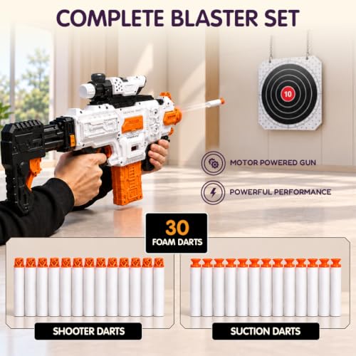 innovitoy Store Innovitoy Alpha Striker Electric Motorized Toy Gun - Image 5
