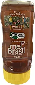 Mel Brasil Silvestre Orgânico 300g Squeeze — 100% Puro, SIF 81