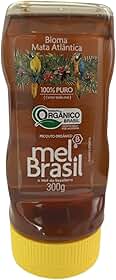 Mel Brasil Silvestre Orgânico 300g Squeeze — 100% Puro, SIF 81