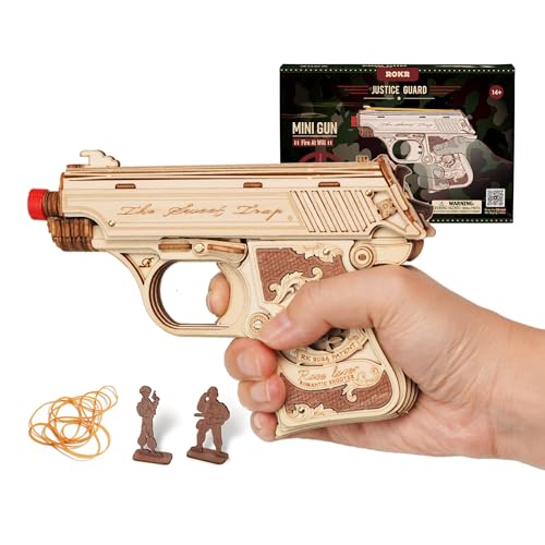 ROKR 3D Wooden Puzzles for Adults,113 Pieces Wooden Puzzle,Model Building Kit for Adults