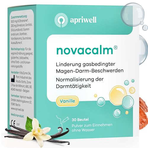 Novacalm - Bei Blähungen, Blähbauch, Bauchschmerzen & Völlegefühl - Normalisiert die...