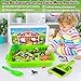 Sensory Bins Farm Animals Toys for Toddlers,Sensory Toys Play Sand Art Kit with Sandbox & Farm Animals & Tractor Playset,Indoor Outdoor Beach Toys for Boys Girls 3 4 5 6 7 Christmas Birthday Gift