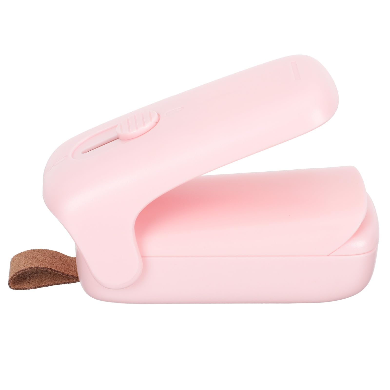 Mini Portable Heat Sealer for Snack Bags, Pink ABS Plastic Bag Sealing Tool