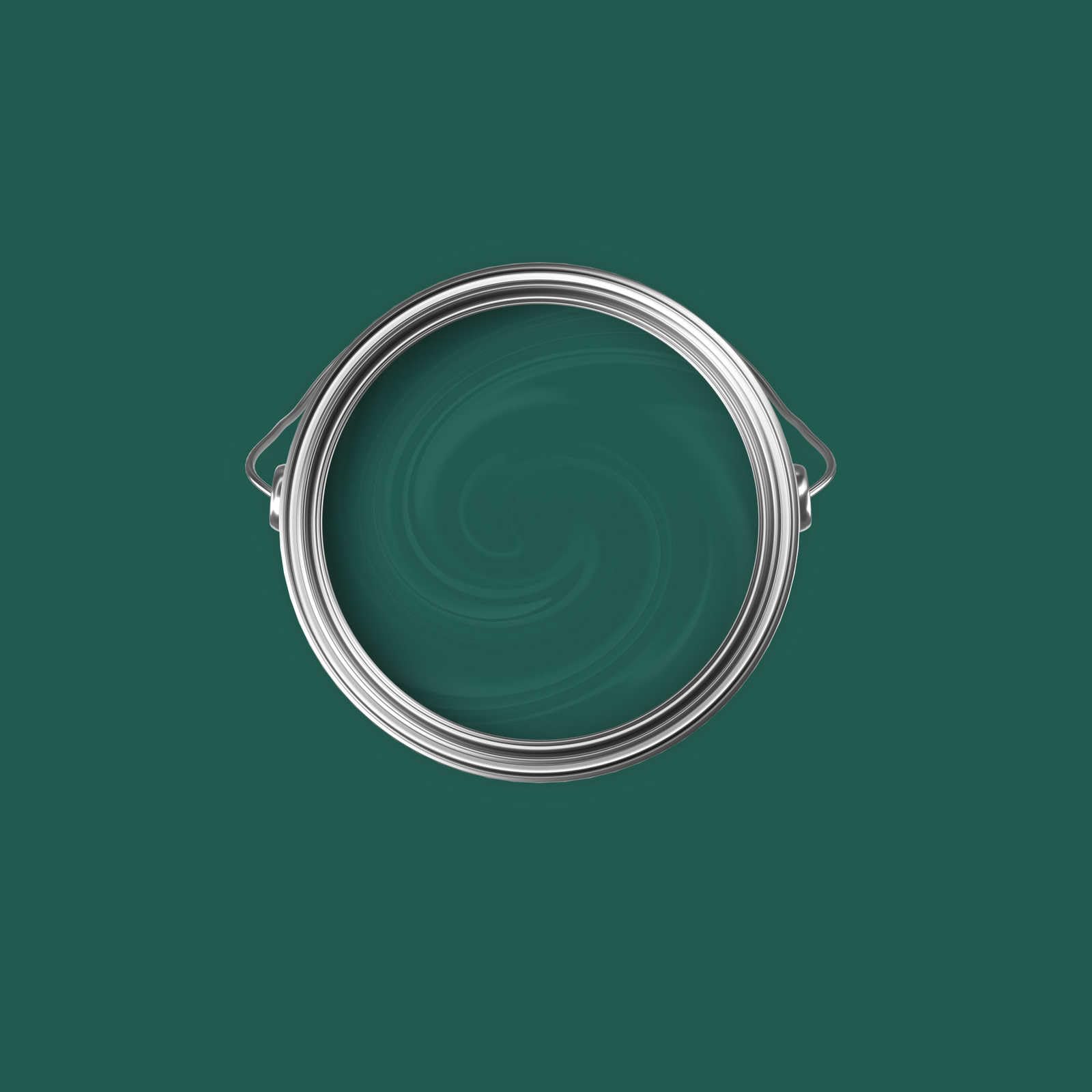 Vernice da parete di alta qualità, verde, verde smeraldo, liquido Luxury per interni, 2,5 l