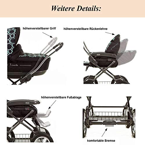 3 piece pram set
