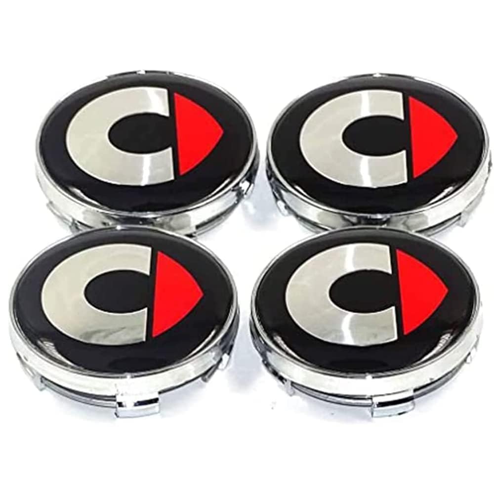 Set van 4 wielnaafdoppen, naafdop, velgdop, velgdop, wielnaafdop