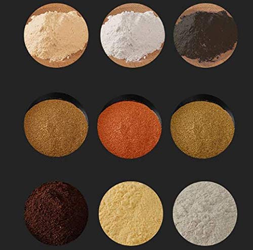 ZOUSHUAIDEDIAN Elektrische Kaffeemühle, Kaffeebohnenschleifer mit Edelstahlklingen, One-Touch-Steuerung Kaffeemühle for… – Bild 5