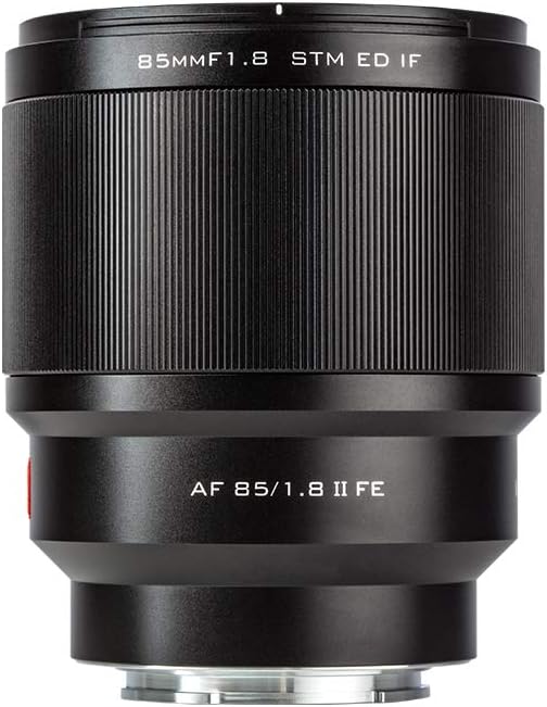 VILTROX 85mm F1.8 Mark II STM Autofocus Large Aperture Full-Frame Portrait Lens Compatible with Sony E-Mount Cameras A7Ⅲ a7RⅢ a9 a7SⅡ a7RⅡ a7Ⅱ a7S a7 a7R a6400 a6500 with Pergear Dust Blaster