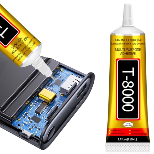 CHALLEY-YOKI 110ml Pegamento Pantalla Movil, T8000 Pegamento para Moviles Zapatos y Ceramica