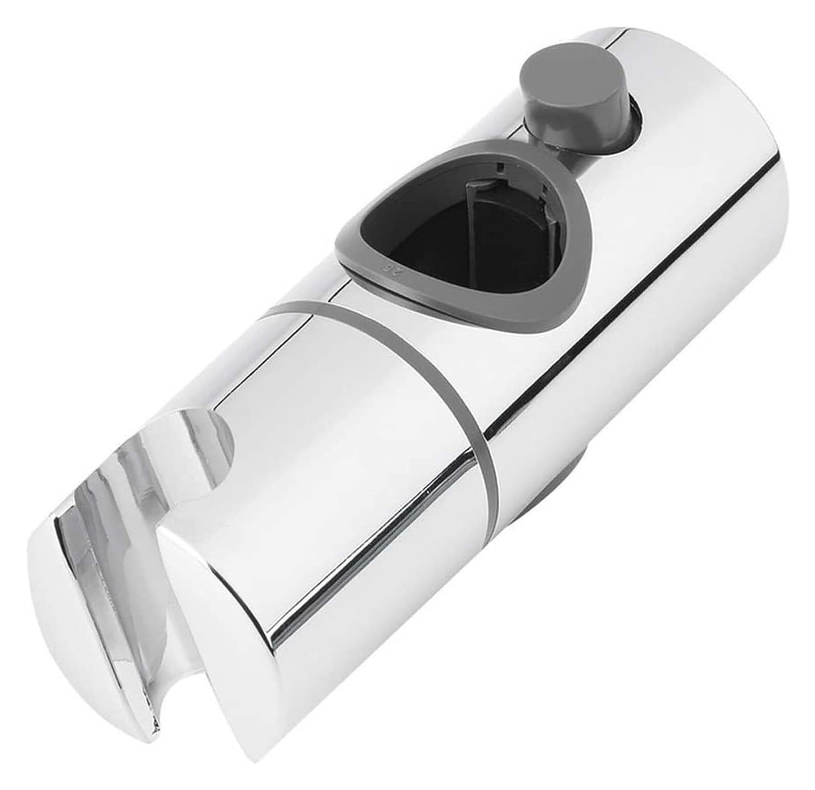 FLYIODFCXV shower head bracket, Adjustable Height Angle Shower Handle Holder Round Hose Suitable for Hole Diame(20mm)