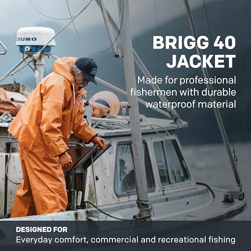 Grundéns Men's Brigg 40 Fishing Jacket3