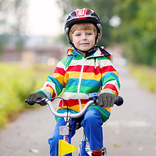 Winter Boys Touchscreen Cycling Gloves: Warm Windproof Knit Glove Touch Screen Anti-Slip Mitten Sport Ski Football Riding Chirldren Fleece Soft Mittens Aged Of 8-10 Kids #TOP6